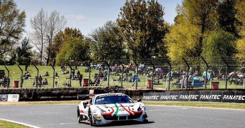 GTWCE, Brands Hatch, gara 1: vince Ferrari. Rossi 13&deg;