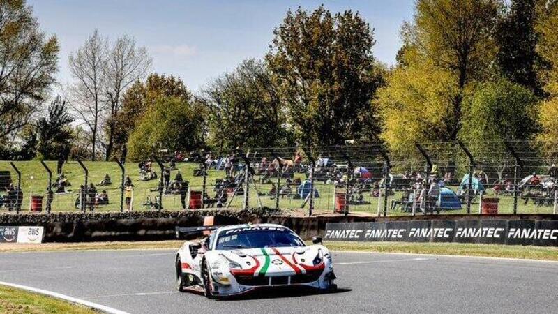 GTWCE, Brands Hatch, gara 1: vince Ferrari. Rossi 13&deg;