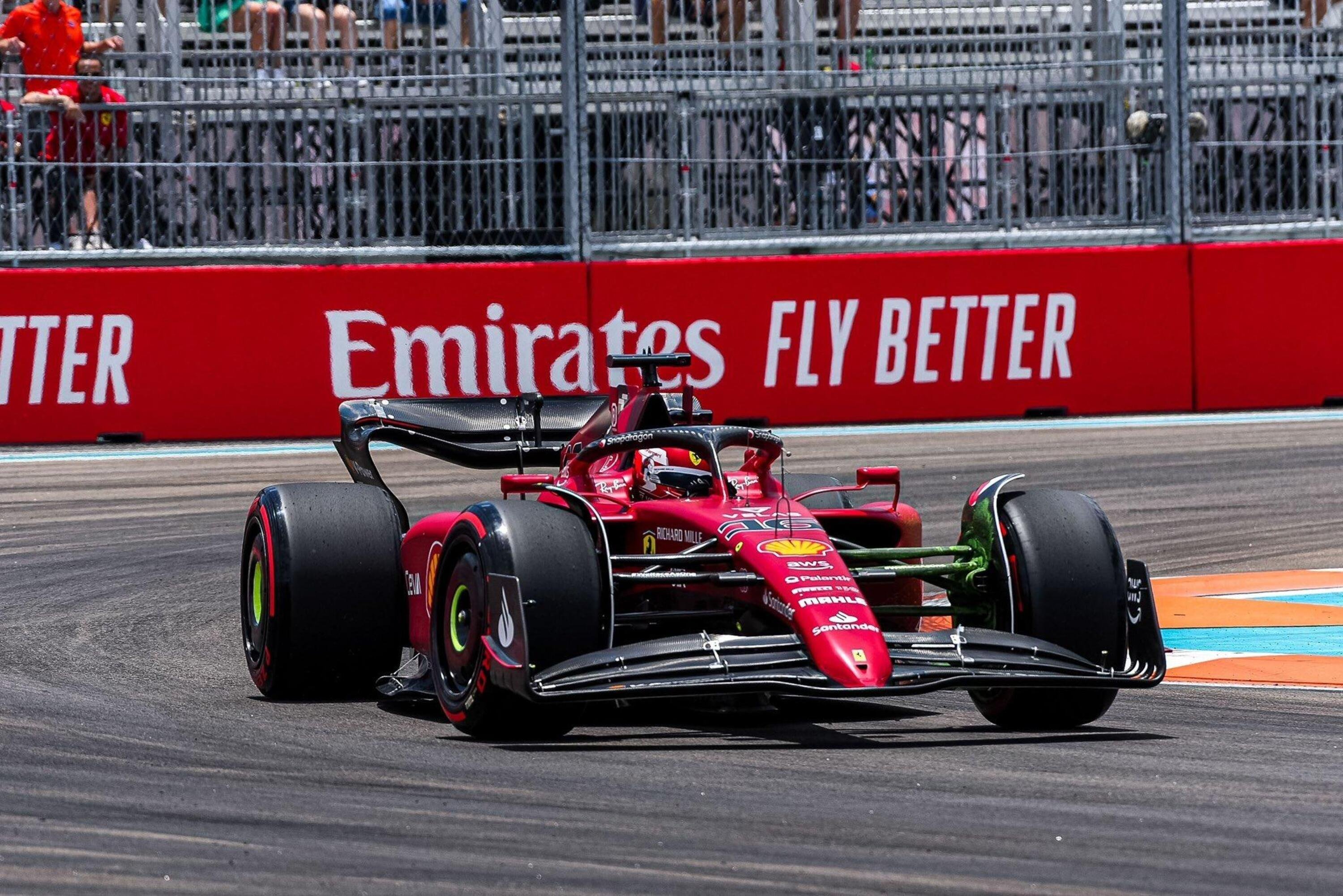 F1, GP Miami 2022: pole per Leclerc. Sainz secondo