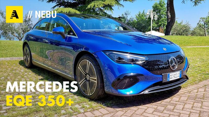 Mercedes EQE 350+ | 654 KM di autonomia per la Classe E elettrica [VIDEO]