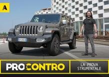 Jeep Wrangler 4xe, PRO e CONTRO | La pagella e tutti i numeri della prova strumentale [Video]
