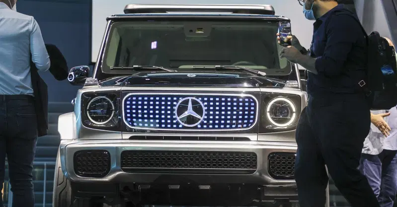 La Mercedes EQG avr&agrave; le batterie con l'anodo al silicio: + 40% di energia