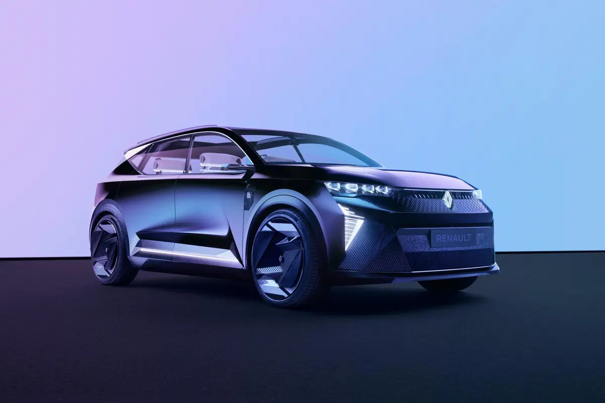 Renault Scenic Vision: l'ibrido a idrogeno (3)