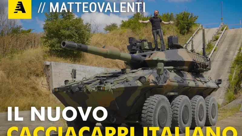 Centauro 2: tutti i segreti del nuovo caccia-carri dell'Esercito Italiano