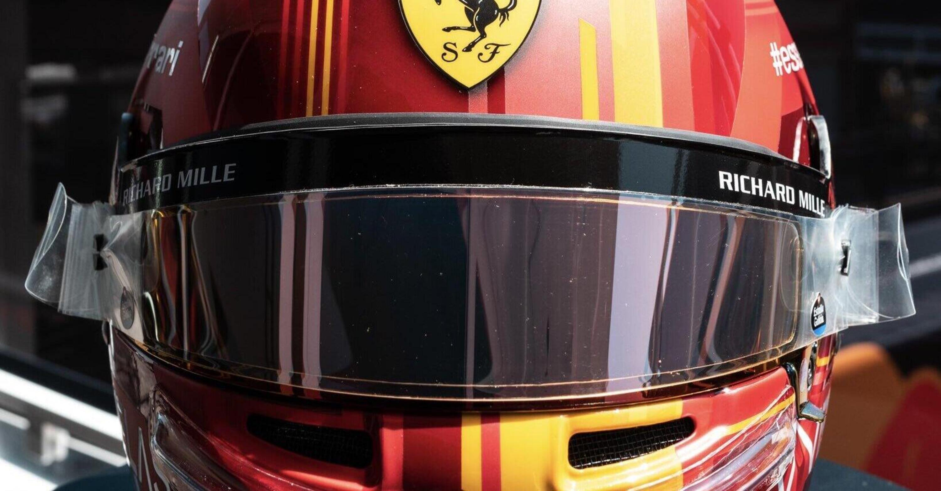 Formula 1, Il casco speciale di Sainz per il GP di Spagna