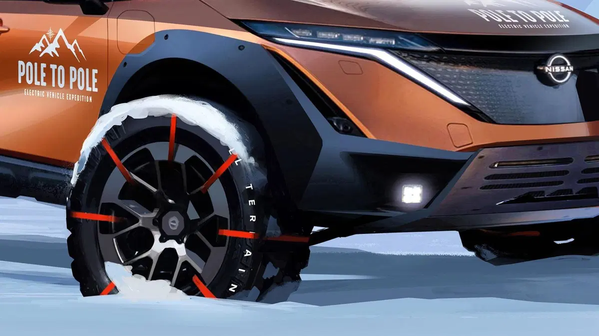 Dal Polo Nord al Polo Sud in elettrico: nel 2023 parte il raid con la Nissan Ariya  (4)