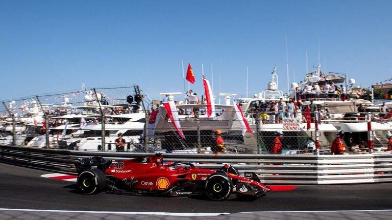 F1, GP Monaco 2022: pole per Leclerc, Sainz secondo