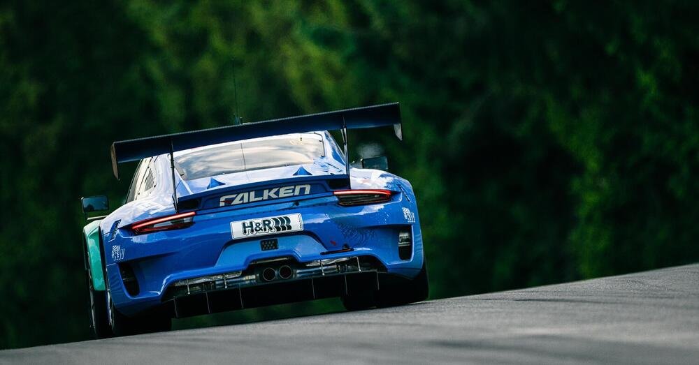 La 911 della Falken ha chiuso la 24 Ore del Ring 2022 in nona posizione, risultando la migliore delle Porsche in gara