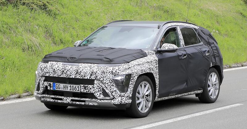 Nuova Hyundai Kona, le foto spia