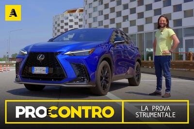 Nuova Lexus NX 2022, PRO e CONTRO | La pagella e tutti i numeri della prova strumentale [Video]