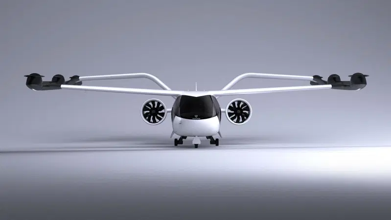 Volocopter, primo test per l'aerotaxi elettrico a 4 posti