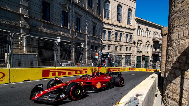 F1, GP Azerbaijan 2022, FP2: Leclerc al top 