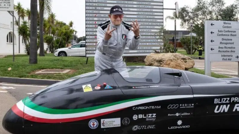Blitzz Primatist: torna la Bertone ZER del 1994, ed &egrave; subito record a Nard&ograve;