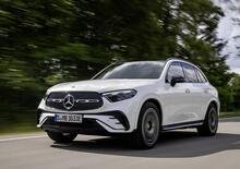 Mercedes GLC 2023: plug-in Diesel da ben 120 km