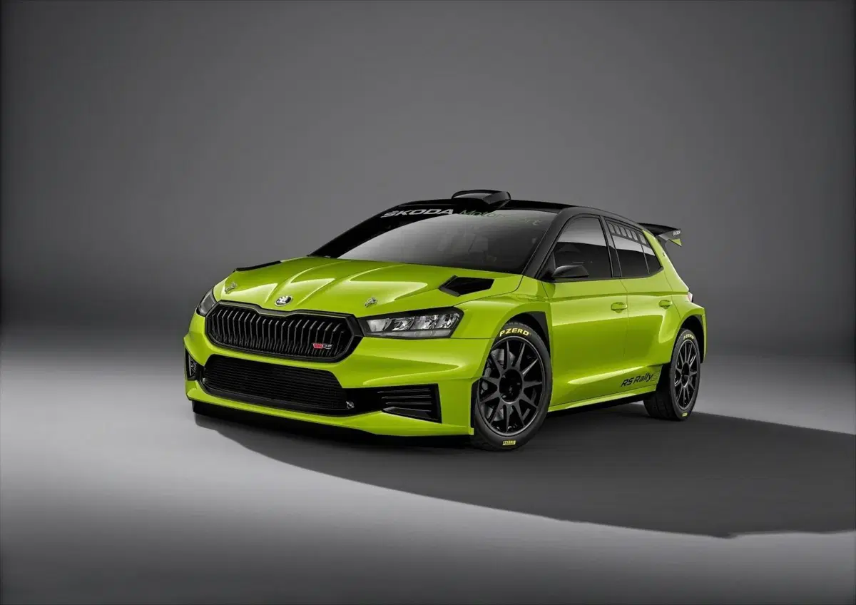 Bestiolina cattiva, ecco la nuova Skoda Fabia RS Rally2 (3)