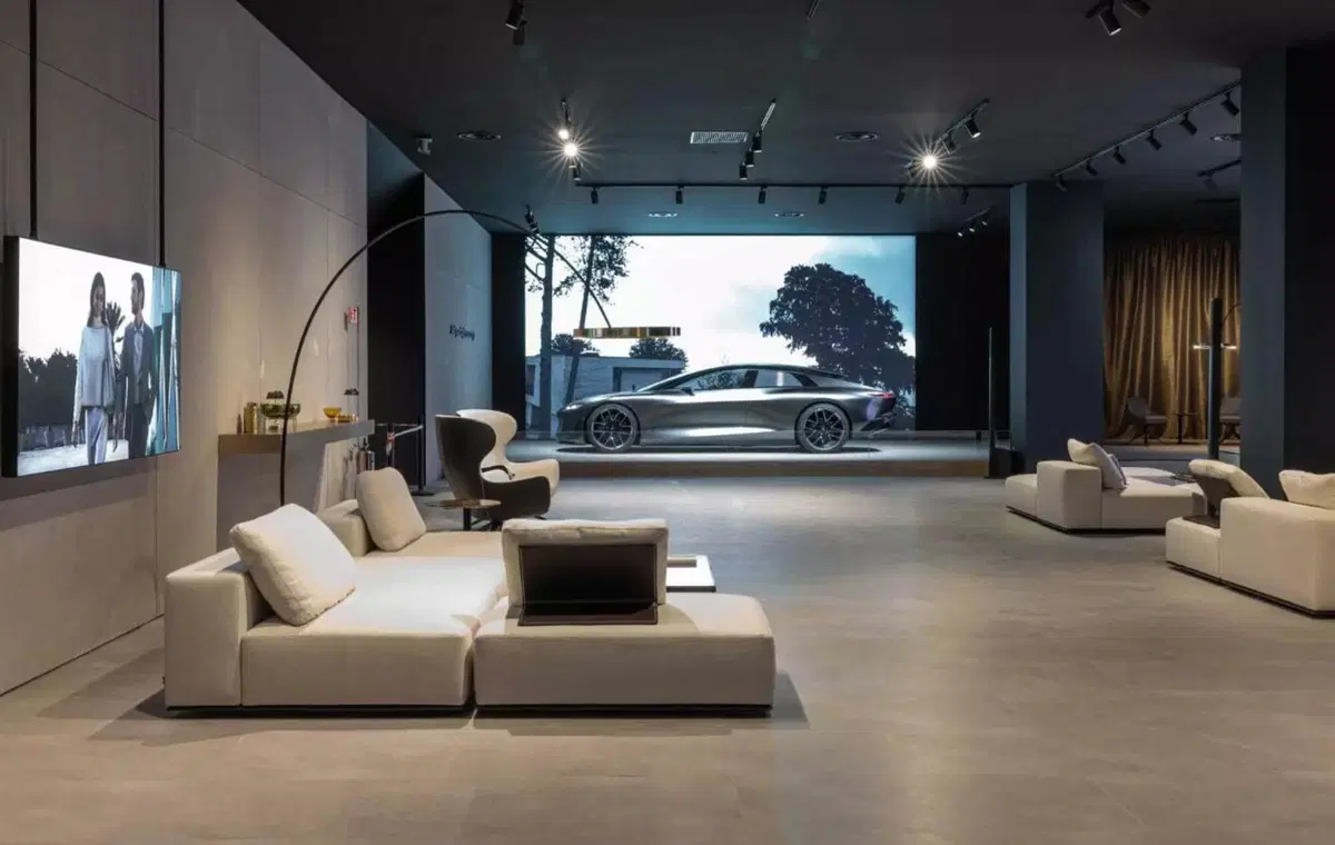 Audi House of Progress: al Fuorisalone gli interni sono di Poliform