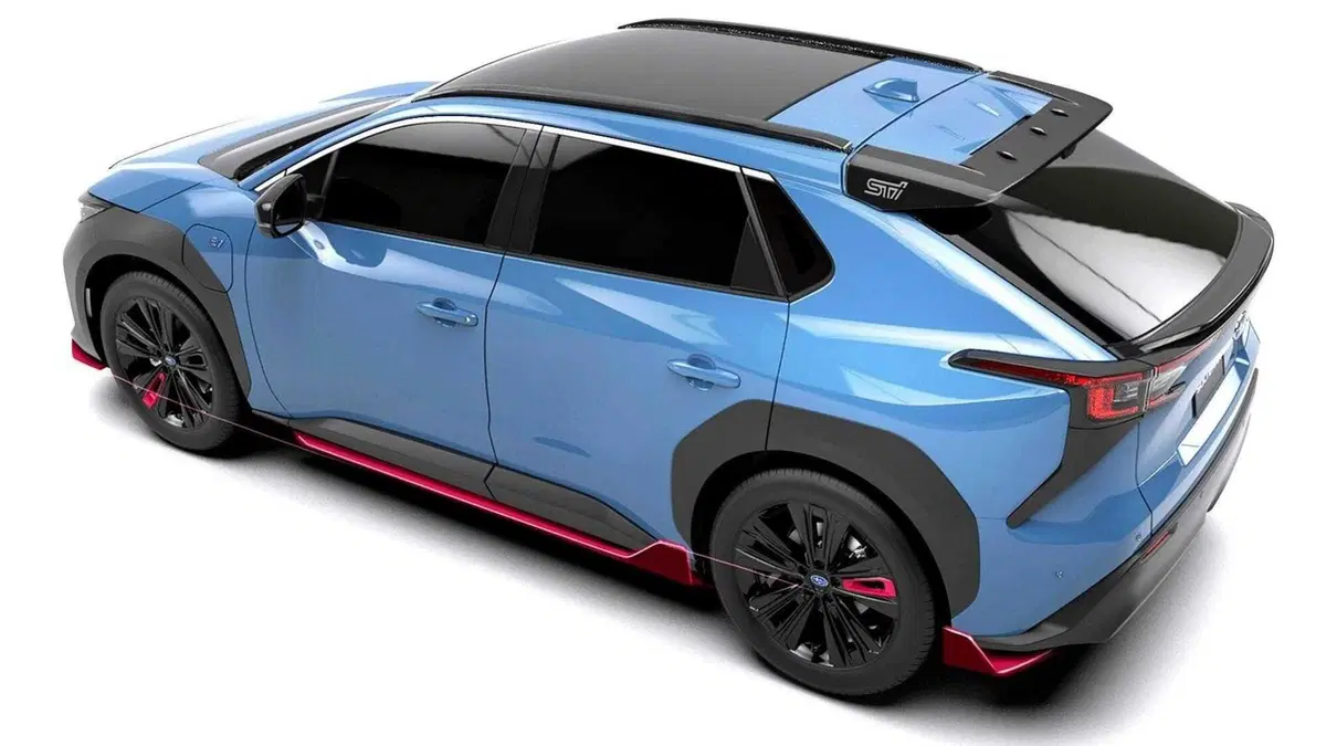 La Toyota bZ4X avrà una versione Gazoo Racing (e, perché no, una Subaru Solterra STI) (2)