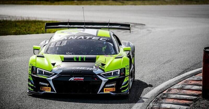 GTWCE, Zandvoort gara 1: vince Audi. Rossi quindicesimo