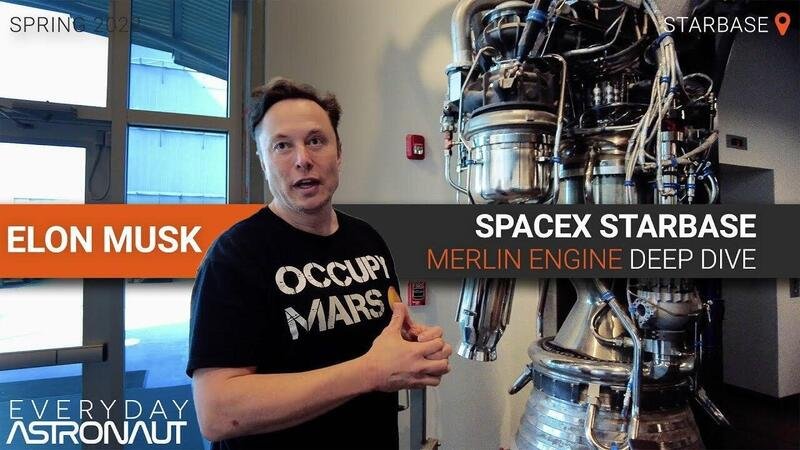 A lezione di motori da Elon, non si tratta di elettrici: ecco il video con la spiega dei Merlin di Musk
