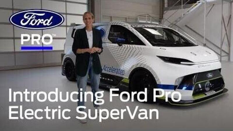 Il Ford Transit pi&ugrave; veloce di tutti? E&#039; il nuovo Supervan prototipo BEV