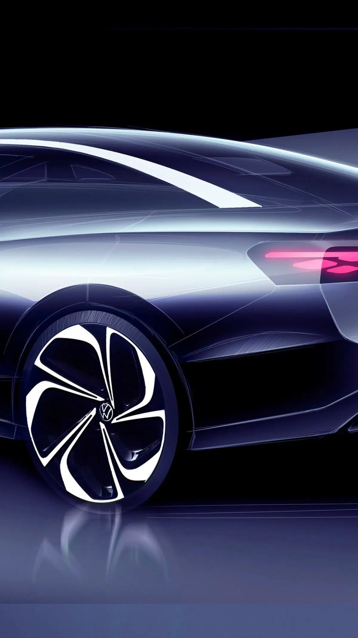 Volkswagen ID. Aero: svelata la prima berlina elettrica (12)