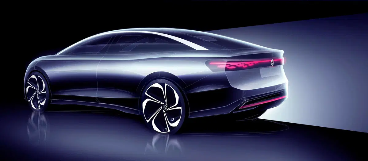 Volkswagen ID. Aero: svelata la prima berlina elettrica (8)