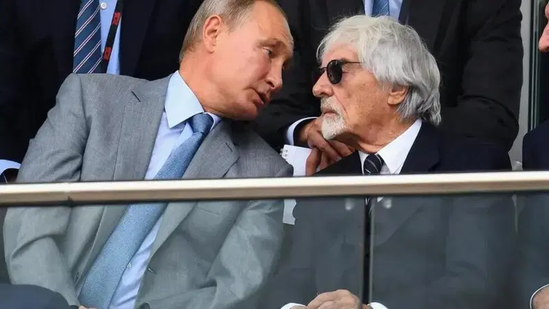 F1: Bernie Ecclestone si prenderebbe una pallottola per Putin. E non &egrave; la prima volta che lo dice