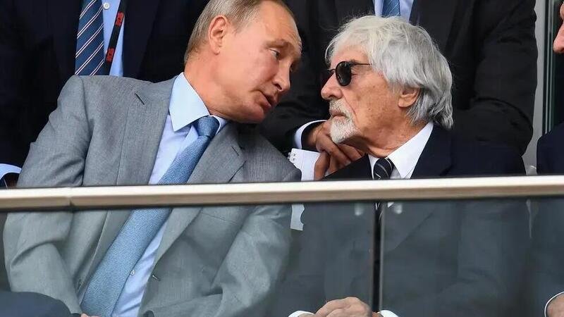 F1: Bernie Ecclestone si prenderebbe una pallottola per Putin. E non &egrave; la prima volta che lo dice