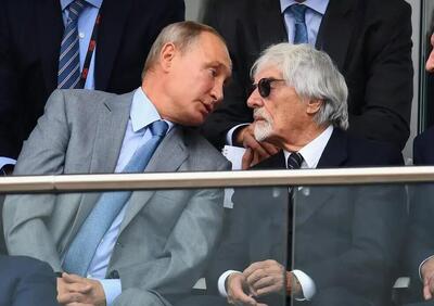 F1: Bernie Ecclestone si prenderebbe una pallottola per Putin. E non è la prima volta che lo dice