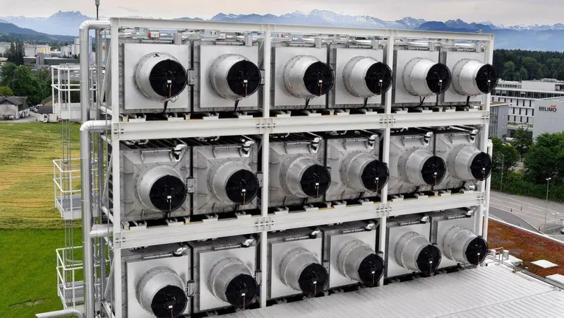 Al via la costruzione di un nuovo mega impianto per aspirare CO2 dall'aria