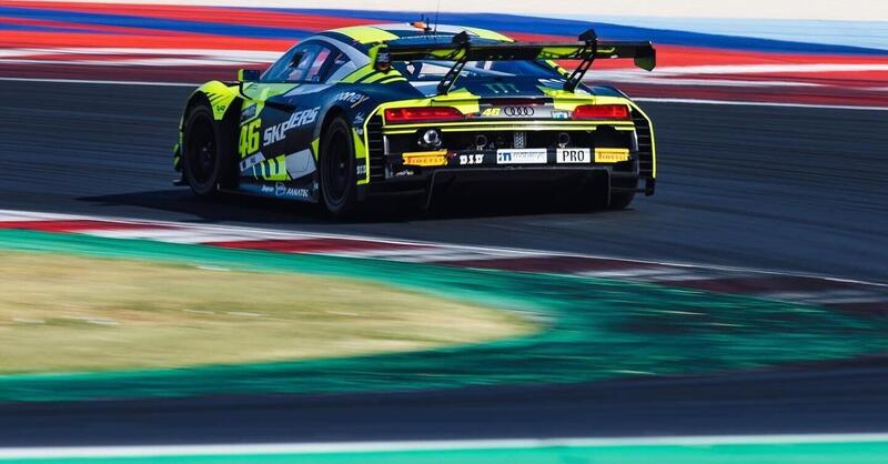 GTWCE, Misano: pole per Audi. Rossi sedicesimo