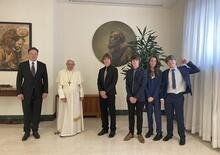 Elon Musk in Italia: ha incontrato il Papa in Vaticano [senza parlare di Tesla?]