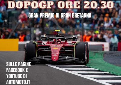 F1. DopoGP Silverstone 2022: rivedi la diretta