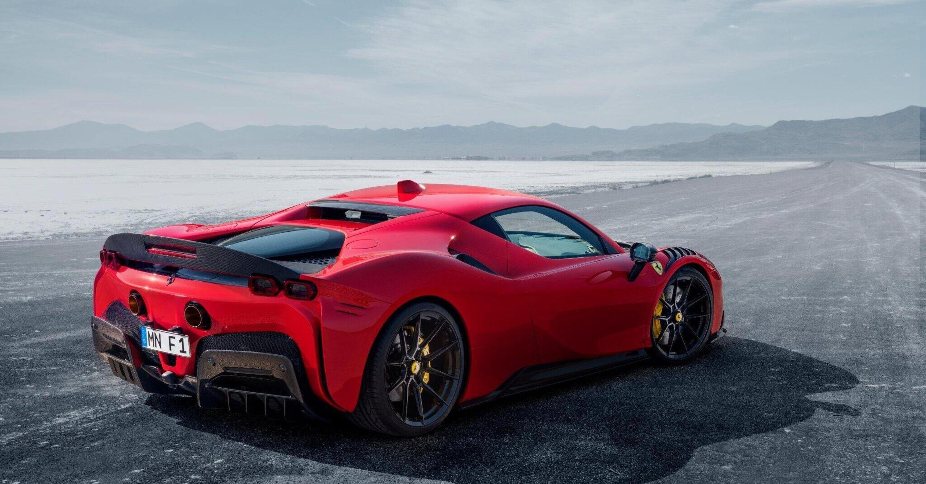Soldi da spendere per modificare una Ferrari SF90 Stradale? Il Kit Novitec &egrave; disponibile per chi vuole