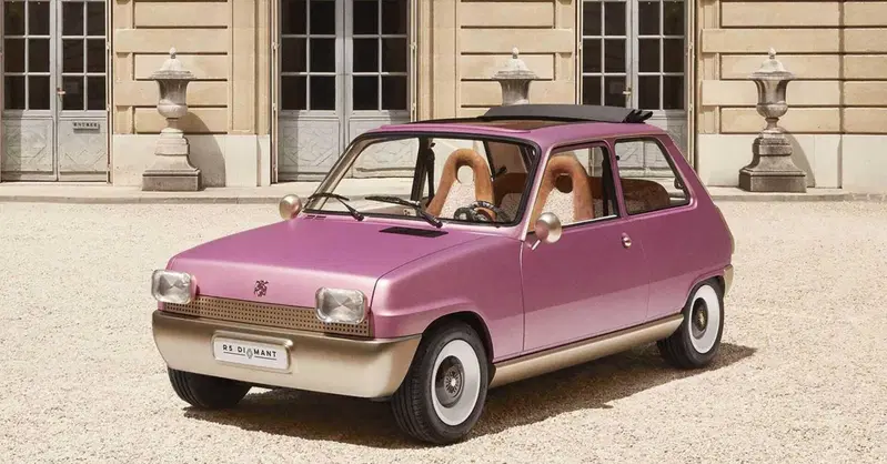 Eccesso di lusso Renault, la nuova R5 Diamant: anteprima artigianale dell'edizione elettrica [in asta]