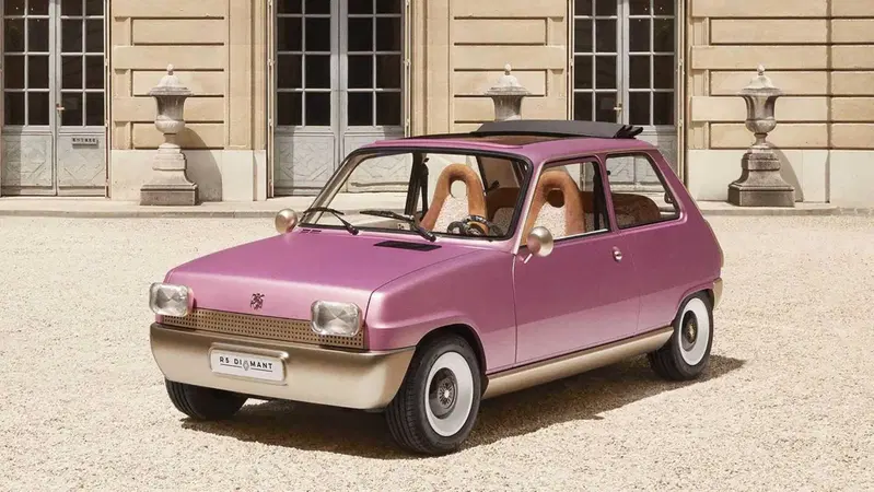 Eccesso di lusso Renault, la nuova R5 Diamant: anteprima artigianale dell'edizione elettrica [in asta]