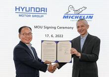 Michelin e Hyundai: nuove gomme per le elettriche in arrivo