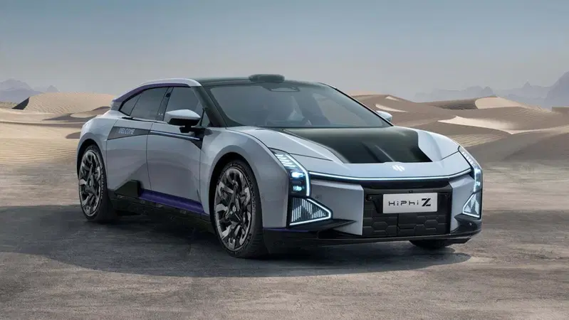 Humans Horizons HiPhi Z GT, l'auto futuristica cinese