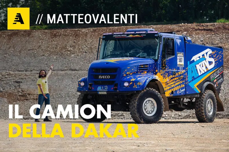 Come si guida il camion della Dakar? Tutti i segreti dell'Iveco Powerstar da 1.100 CV [Video]