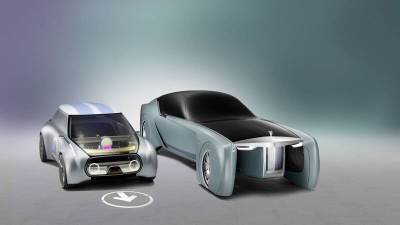 Mini e Rolls-Royce tra 100 anni: Vision Next 100