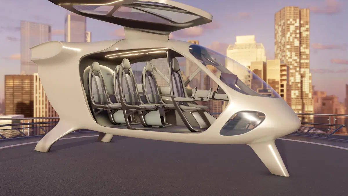 Guarda, una Hyundai che vola! La casa mostra l'abitacolo del suo taxi volante [VIDEO] (10)