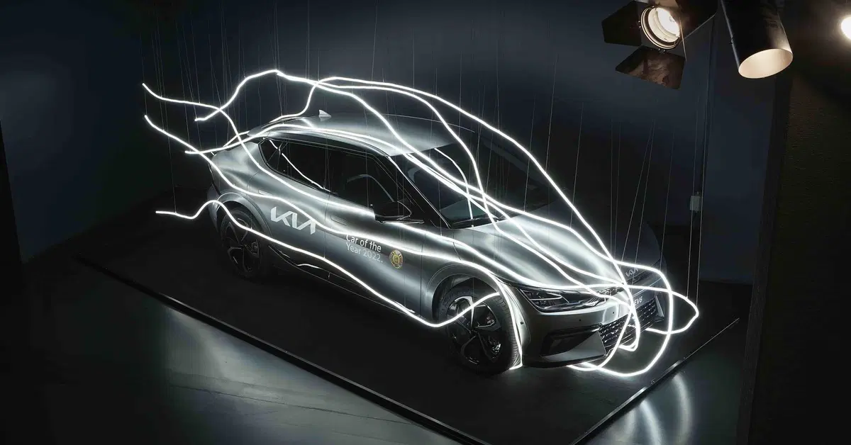 Prima asiatica a entrare nel Museo nazionale dell'Auto di Torino: &egrave; la premiata Kia EV6