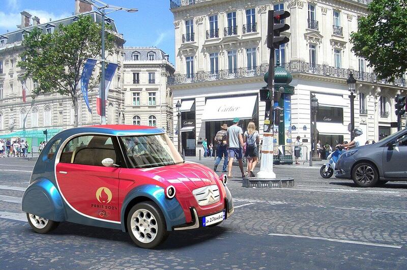 La Citroen 2CV torna per le Olimpiadi 2024 a Parigi? Che bella la 2 Deuche Concept