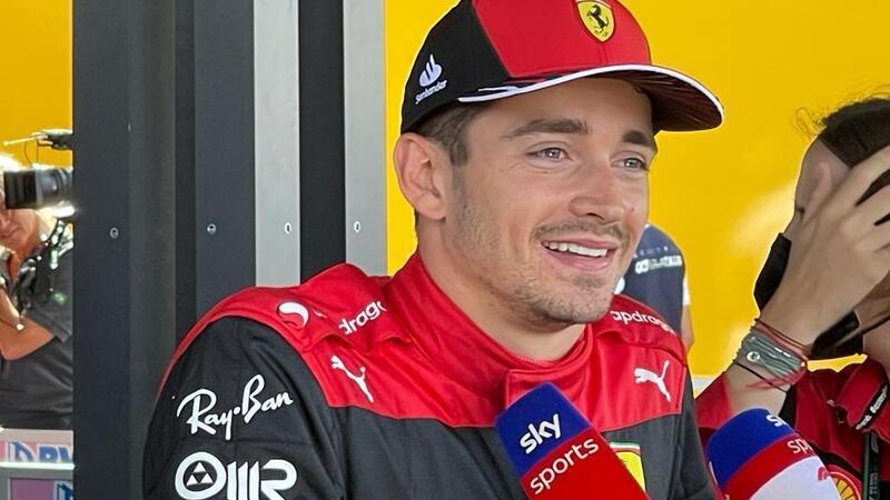 Formula 1, Leclerc: &quot;Sainz &egrave; stato grande mi ha fatto guadagnare due decimi in rettilineo&quot;