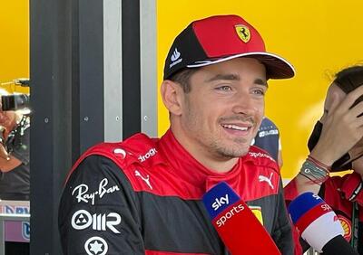 Formula 1, Leclerc: Sainz è stato grande mi ha fatto guadagnare due decimi in rettilineo