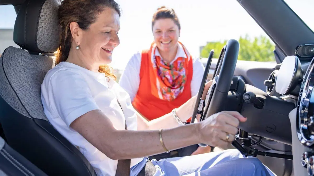 Una Mini Cooper SE accessibile  (5)