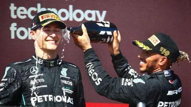 Formula 1, Russell: "Due podi per la Mercedes, &egrave; davvero grandioso"
