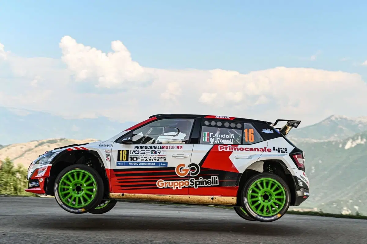 Rally di Roma Capitale. È De Tommaso-Ascalone, Skoda (5)