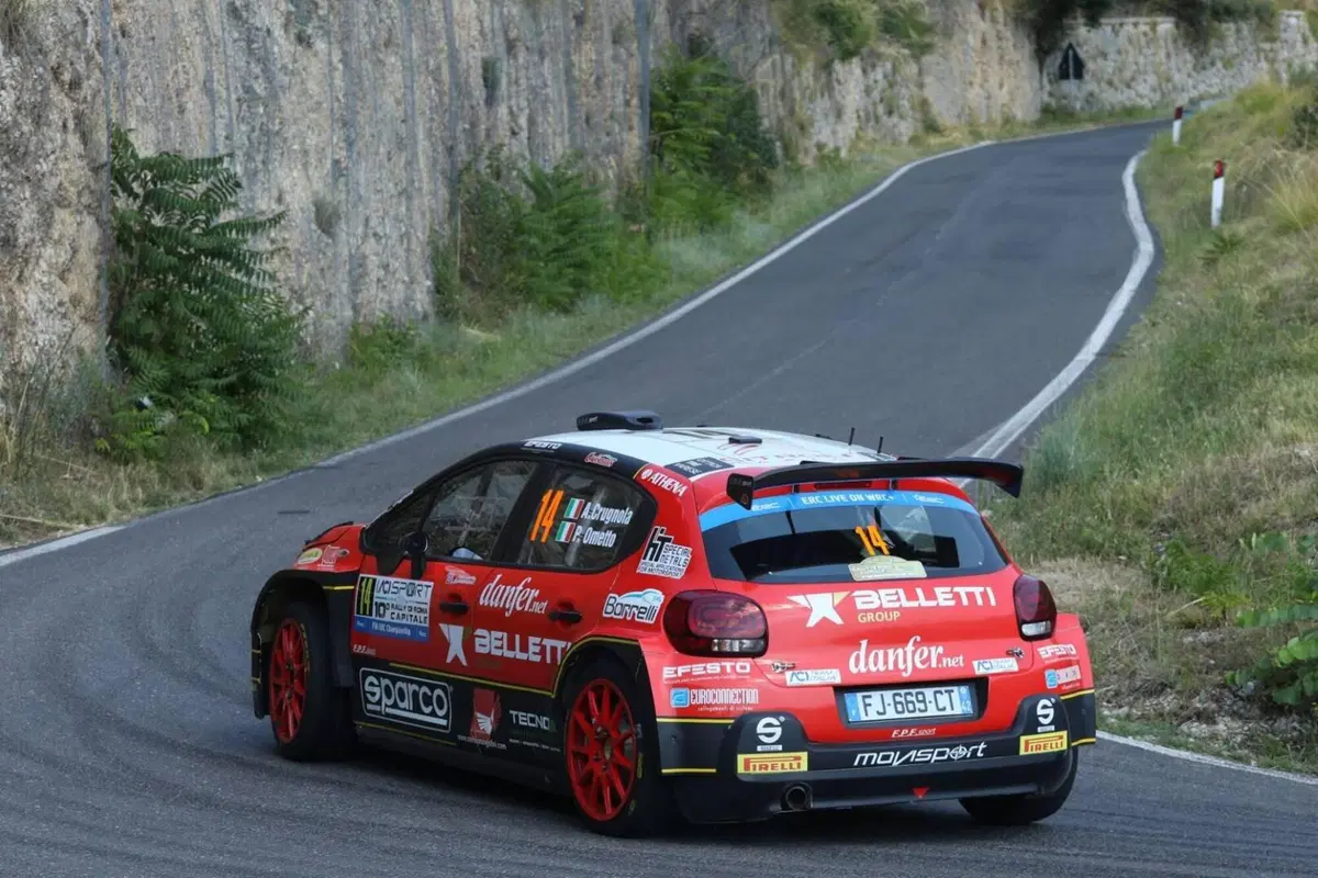 Rally di Roma Capitale. È De Tommaso-Ascalone, Skoda (8)