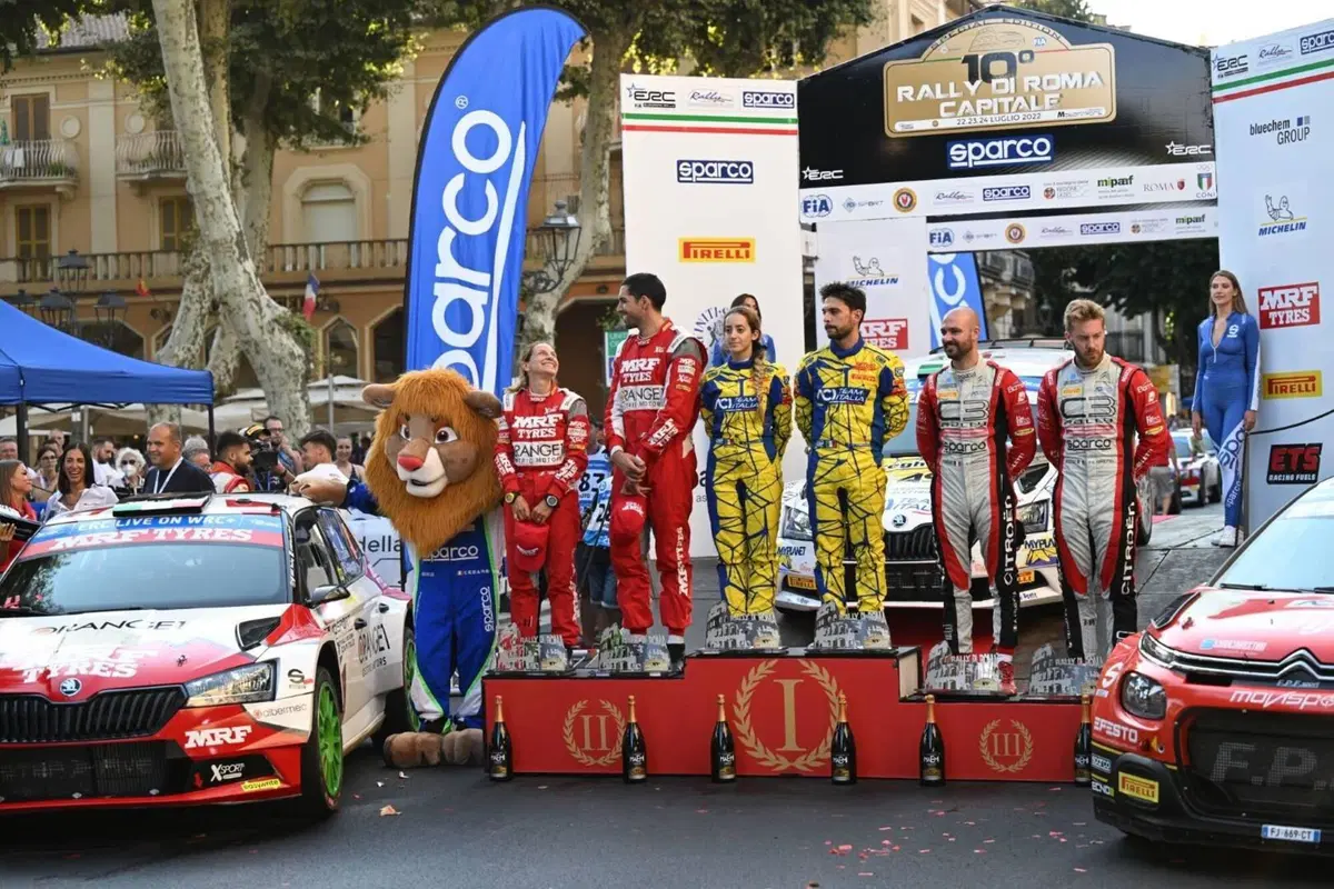 Rally di Roma Capitale. È De Tommaso-Ascalone, Skoda (9)